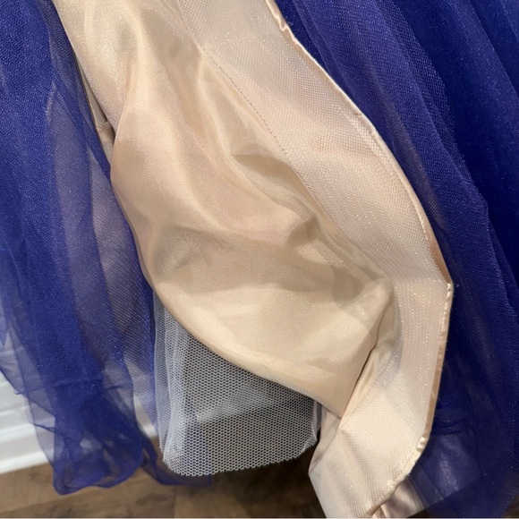 NEW Le Gala by Mon Cheri Beaded Mermaid Strapless Dress Special Occasion Gown - Picture 10 of 15